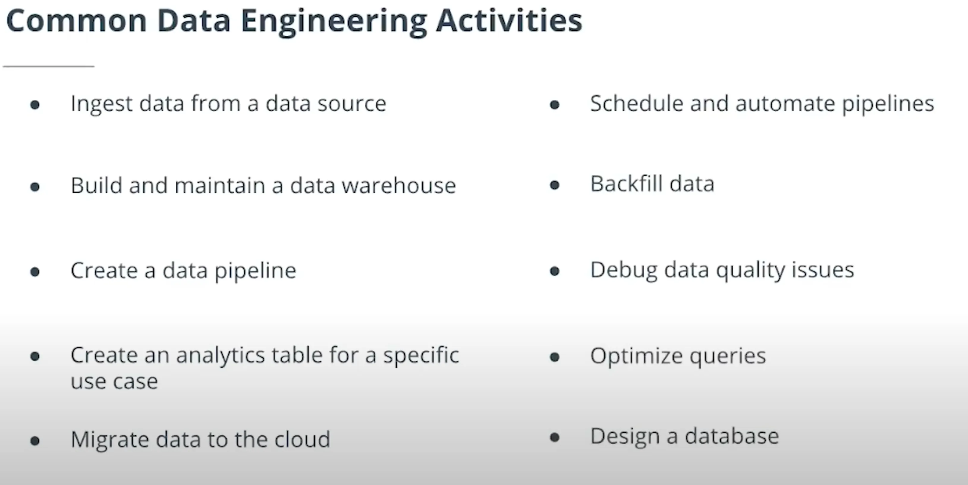 Data Engineering Overview 3